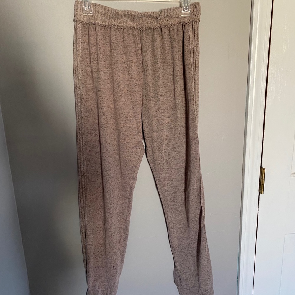 Muted Pink Joggers.